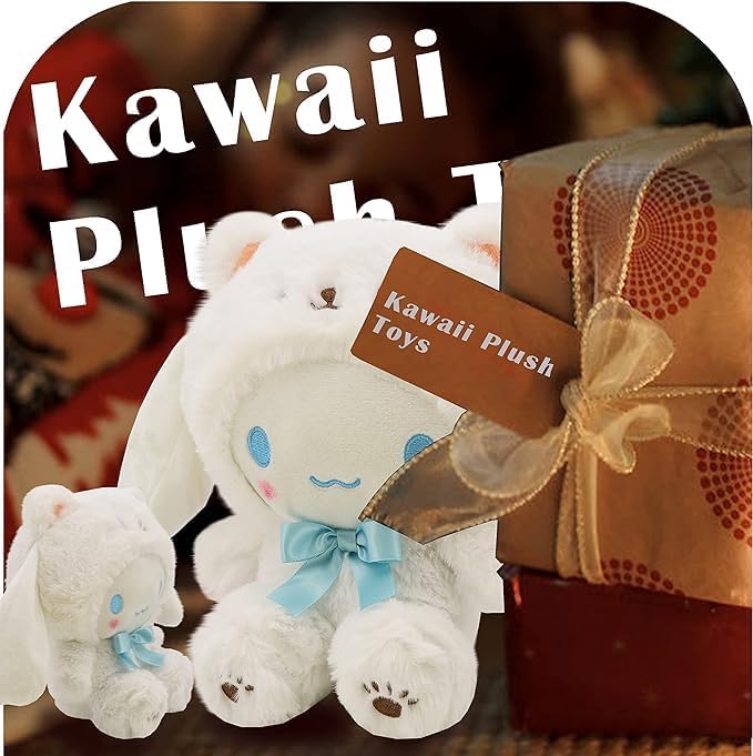 Miniatura 6 de Peluche de gato de dibujos animados Kawaii y llavero, muñeca de felpa suave de gato, almohada de peluche, juguete de Navidad, regalo de cumpleaños