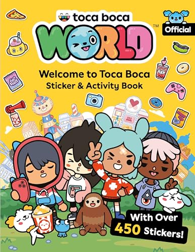 Toca Boca World: Welcome To Toca Boca Sticker & Activity Book: With Over 450 Stickers!