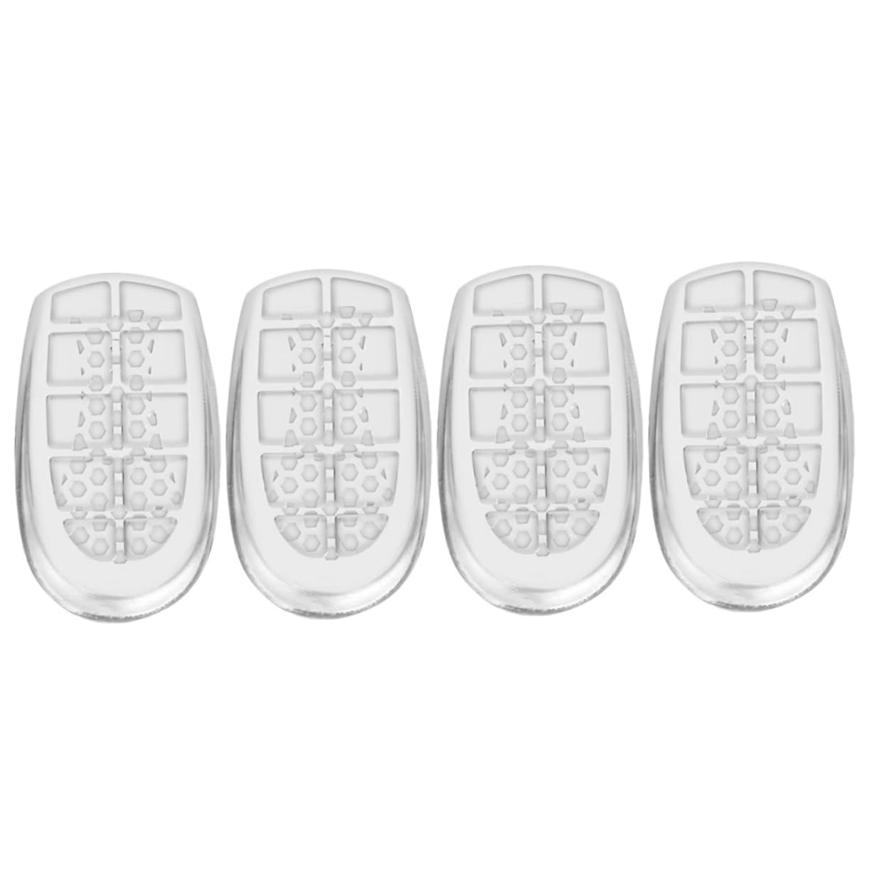FRCOLOR 4 Sätze Ferseneinsätze Für Damen Sneaker Stiefel Zehenpolster Sandale Traktion Schuheinlagen Freizeitschuhe Ladies' Shoe High-heel-einsätze Für Frauen Fersengriffe Gel 2 Paare * 4