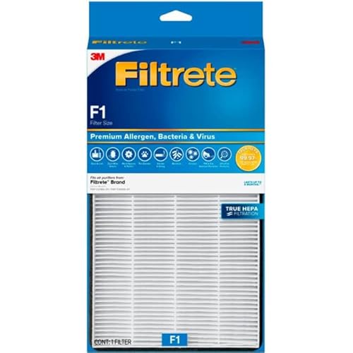 Filtro purificador de aire Filtrete Premium para alérgenos, bacterias y vir: for Smart Air Purifier 310 Sq. Ft. Large Room (Blanco) Cover