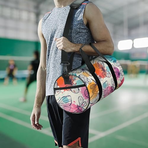 Sac de voyage libellule colorée idéal pour le week-end et camping - 7