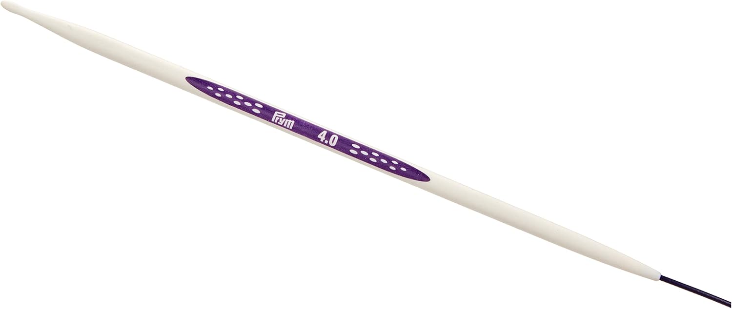 Prym Circular Knitting Pins/Needles, Ergonomic Design, 4mm x 80cm Length, High-Performance Synthetic Material, Multi-Colour, 17 x 3 x 1 cm