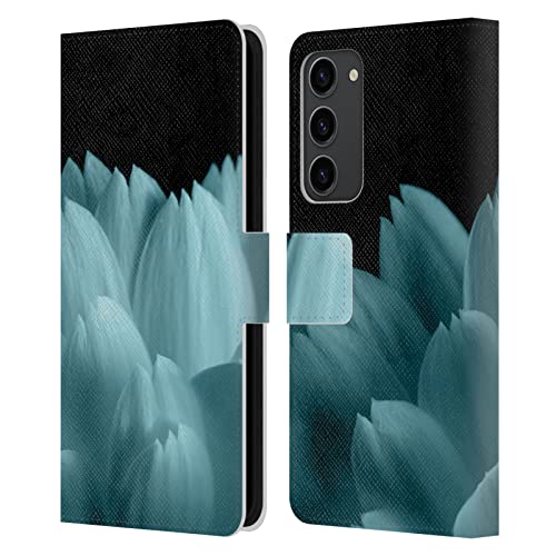 Étui Portefeuille Samsung Galaxy S23+ 5G PLdesign Fleurs Bleu