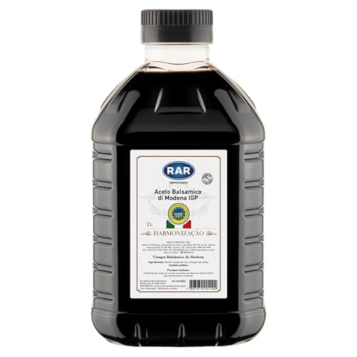 ACETO BALSAMICO HARMONIZAÇÃO RAR 2L