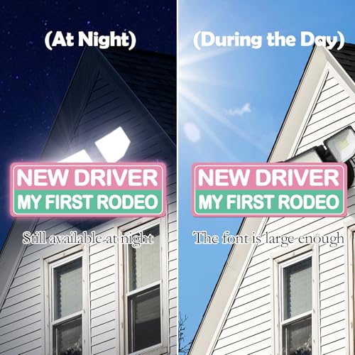 Image of 3Pcs Student Driver New Car Stickers, Cute Accessories Supplies, Exquisite Colorful Student Driver Sticker Magnet Not Easy to Fall Supplies for Car Suitable for Students and Novices