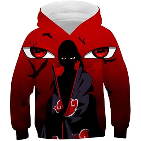 Dittelle Sudaderas con Capucha 3D para Niños Y Niñas Cover