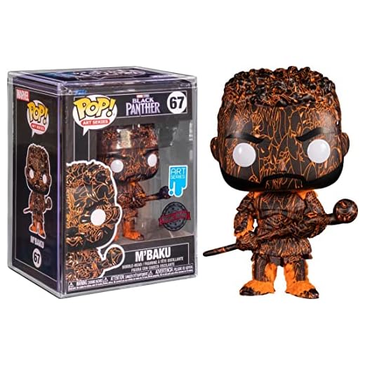 Black Panther Legacy Figura Pop! Artist Series Vinyl m'baku 9 cm
