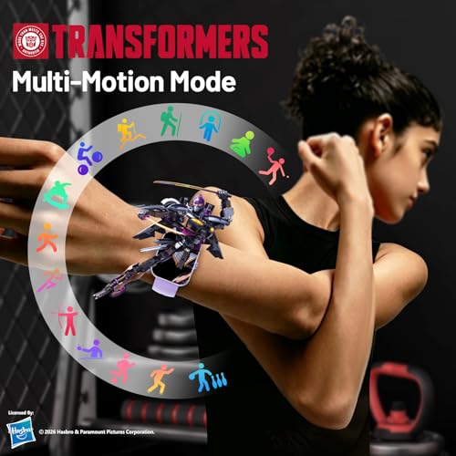 Transformers Fitness Tracker Smartwatch, Kids Smartwatch IP68, Purple - image 3