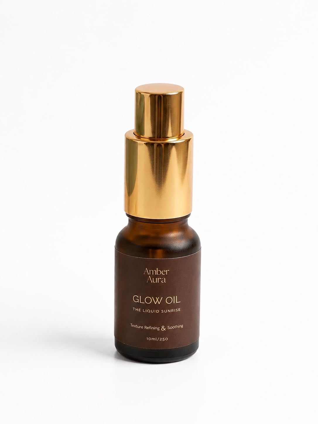 AmberAura Glow Oil The Liquid Sunrise 10ml | Texture Refining, Soothing-image-27