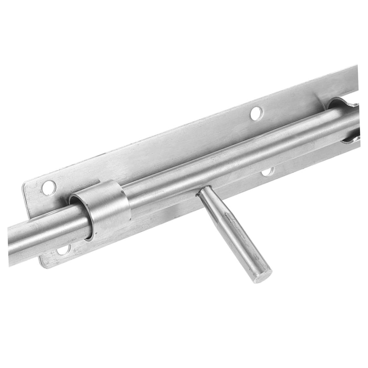 TEHAUX 2 pezzi Serratura Scorrimento in Acciaio Inossidabile Spesso Chiavistello di Sicurezza Pesante per Porte in Legno Cancelli e Interni Resistente e Antideformazione