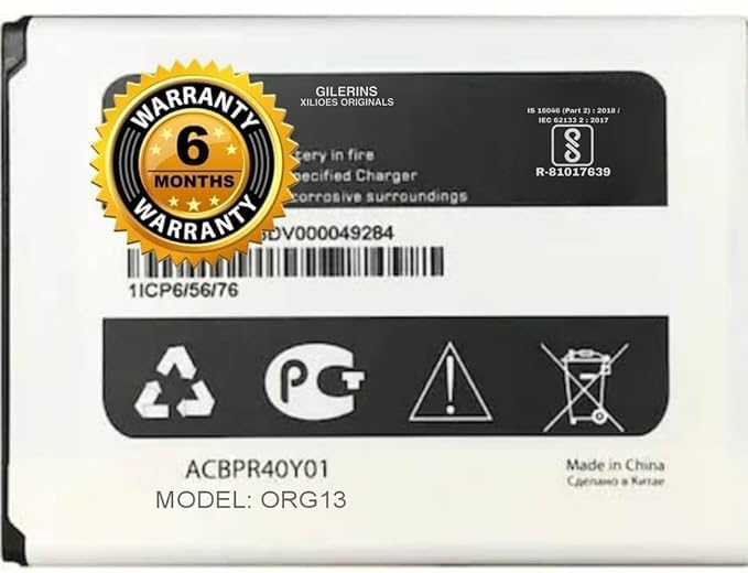 Image of Original ACBPR40Y01 Battery for yureka yu aace 5014 Battery with 6 Month Warranty** (HH26)