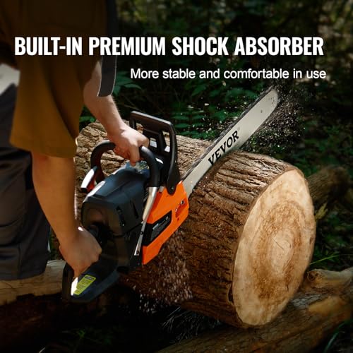 VEVOR 58CC Gas Chainsaw 20 Inch