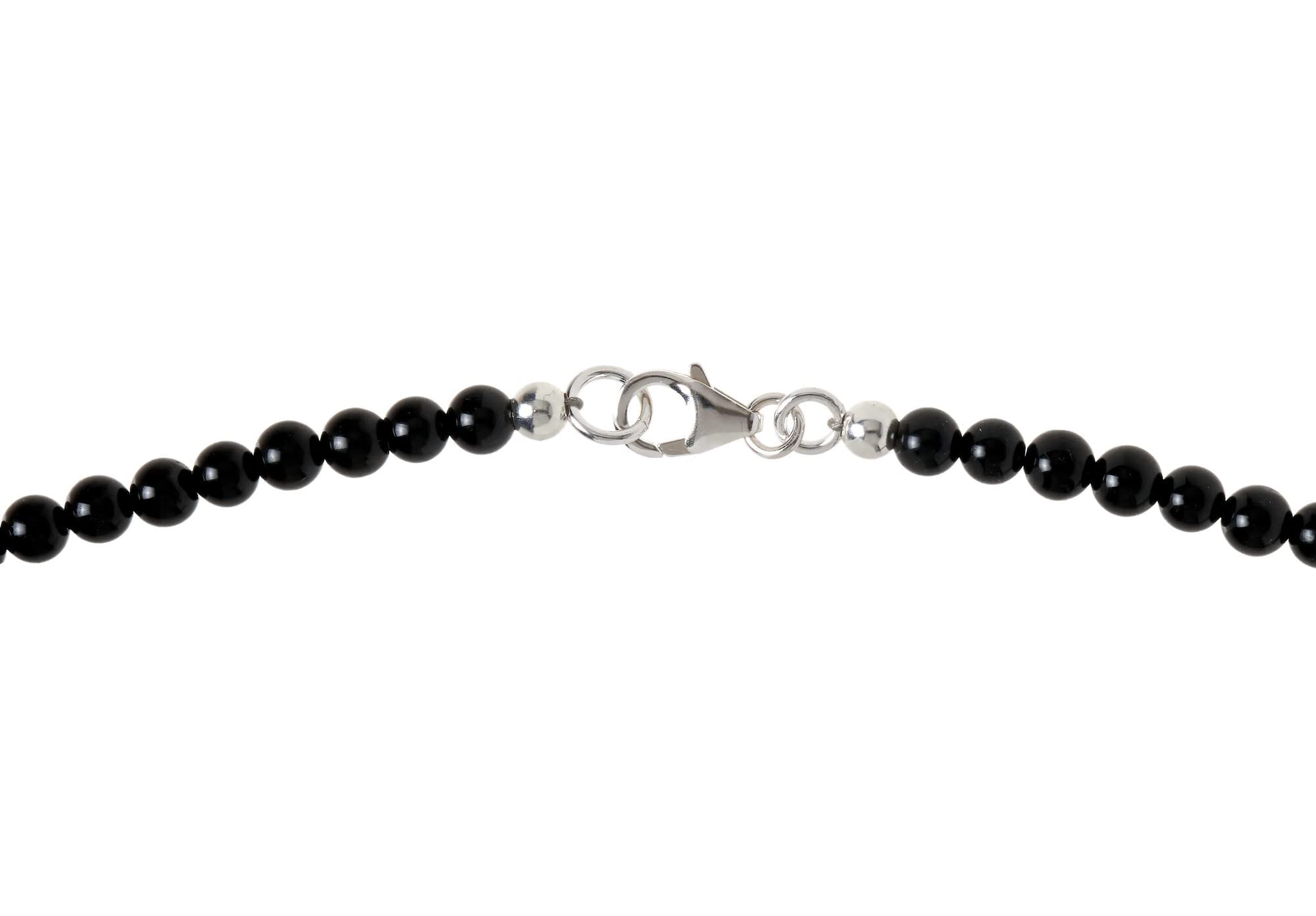Edelstein Kette Steinkette Kugelkette 4mm - Edelstein wählbar