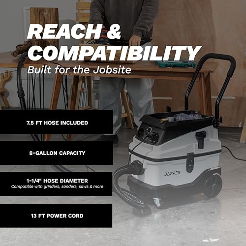 Dapper Supply 8-Gallon Dust Extractor
