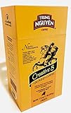 Trung Nguyen Legendee Gold Creative 8 PREMIUM 500g Vietnamese Ground Coffee Arabica, Robusta - Comes in a Box, Perfect for Gifting (Unmodified Packaging) - 17.6 oz (2 packets of 8.8 oz)