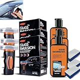 【Protection durable】Notre nettoyant pour vitres Q4 dispose d'une formule en émulsion qui offre une protection exceptionnelle à long terme pour vos surfaces en verre. Il protège contre les dommages environnementaux, aidant à maintenir la clarté et la durabilité au fil du temps, ce qui en fait le choix fiable pour l'entretien du pare-brise de voiture.