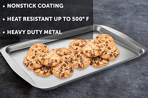Decorrack 15 X 9.8 Inch Nonstick Baking Tray, Cookie Baking Sheet And Jelly Roll Pan, Heavy Duty Bakeware For Oven #TOP4
