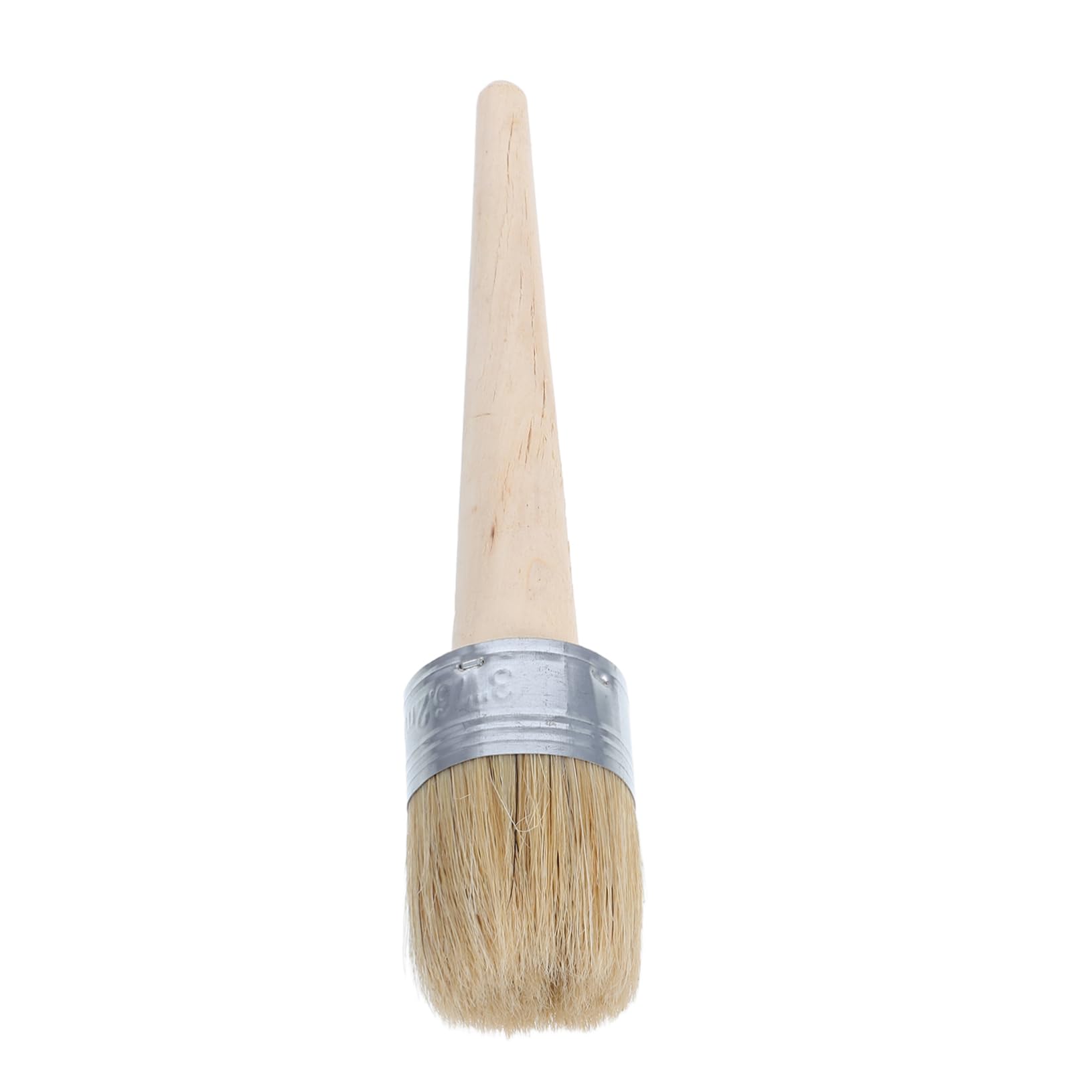 DOITOOL Brochas Pintura Tiza 3 Uds Cepillo De Pintura Redondo Cepillo De para Pintura Cepillo De para Cepillo De Silla con Cerdas Pincel para Encerar Muebles