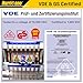 HURRICANE Premium 1000V Precision Insulated Screwdriver Set, 6 Piece S2 Steel Mini Electrician Screwdrivers with SL1.8/2.0/2.5/3.0mm & PH00/PH0, VDE Certified for DIY & Professional Electrical Repair