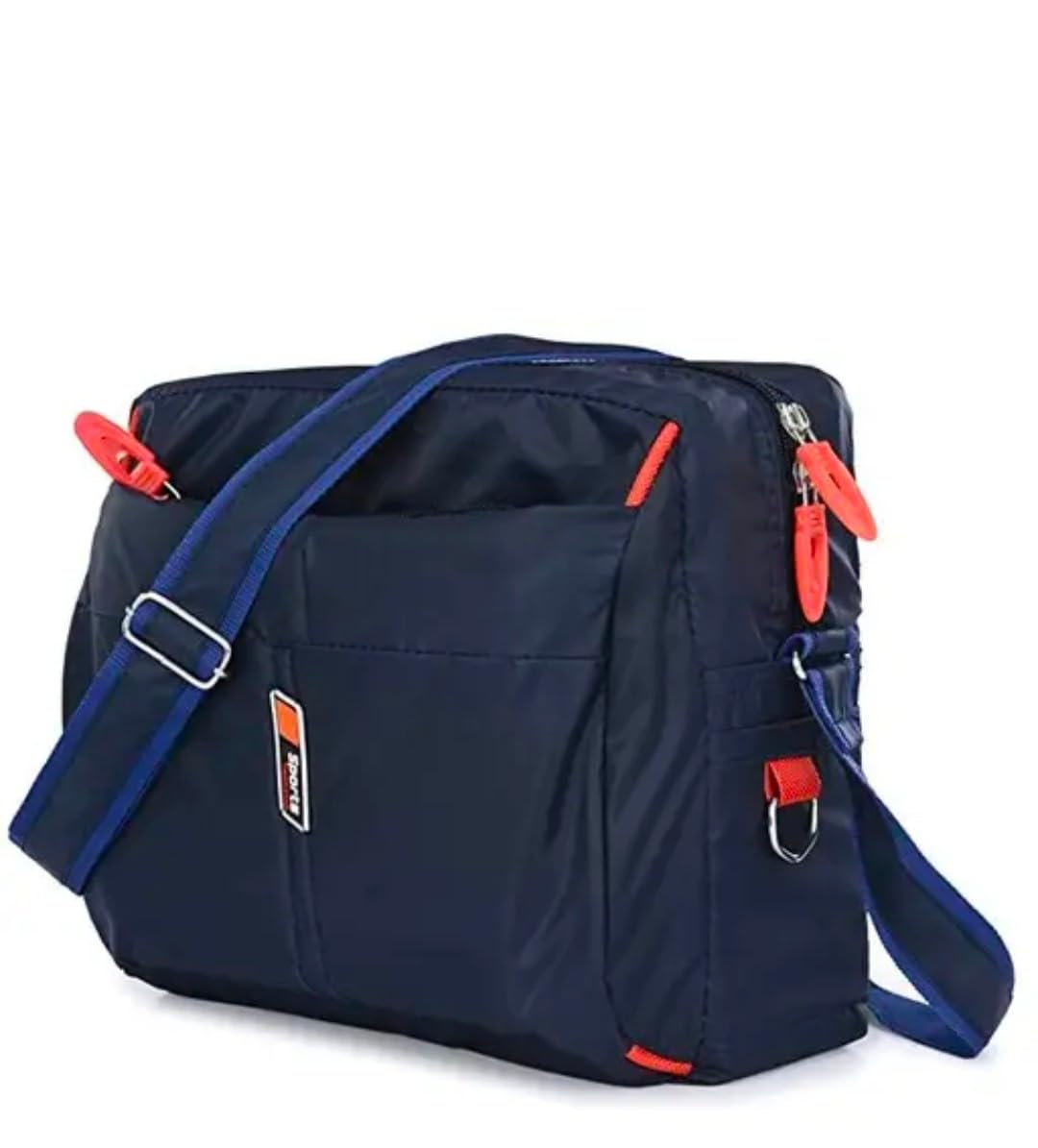 Sling Bag for Men and Women, Water Resistant, Lightweight, Adjustable Shoulder Strap, Multiple Compartments, Crossbody Messenger Bag, Navy Blue-image-46