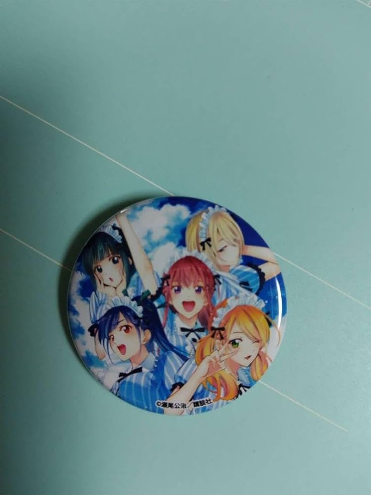 【超希少】女神のカフェテラス 缶バッチ 【当選品】 Amazon.co.jp: 1週間特別2期祝 女神のカフェテラス 缶バッジ 週刊