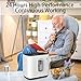 1-7 Liter Adjustabe Household Oxygen Concentrator Machine for Home Use, Up to 93% Oxygen Purity Air Flow Continouse Generator