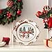 Villeroy & Boch Annual Christmas Edition Collection Salad Plate, Premium Porcelain, Nostalgic Christmas Motif, 9.25 in, White/Colorful