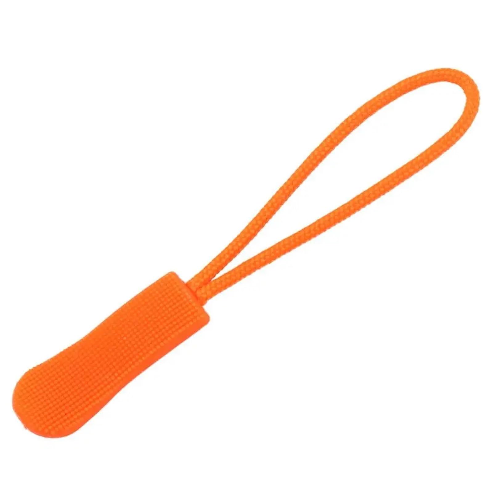 Piezas de recambio para tiradores de cremallera, Tiradores de cremallera, 200 Uds., extremos repuesto multicolores, fijador maleta for mochila viaje(Oranje)