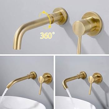 360° 回転 真鍮製 2穴洗面用水栓 シングルレバー Amazon | Maynosi 洗面台蛇口 2穴洗面用水栓 洗面水栓