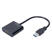 Digitus DA70841 Adattatore USB 3.0 a HDMI, Nero