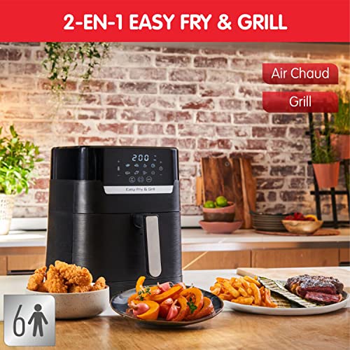 Moulinex Easy Fry & Grill XL - Oljefri Fritös & Grill 4,2 l svart