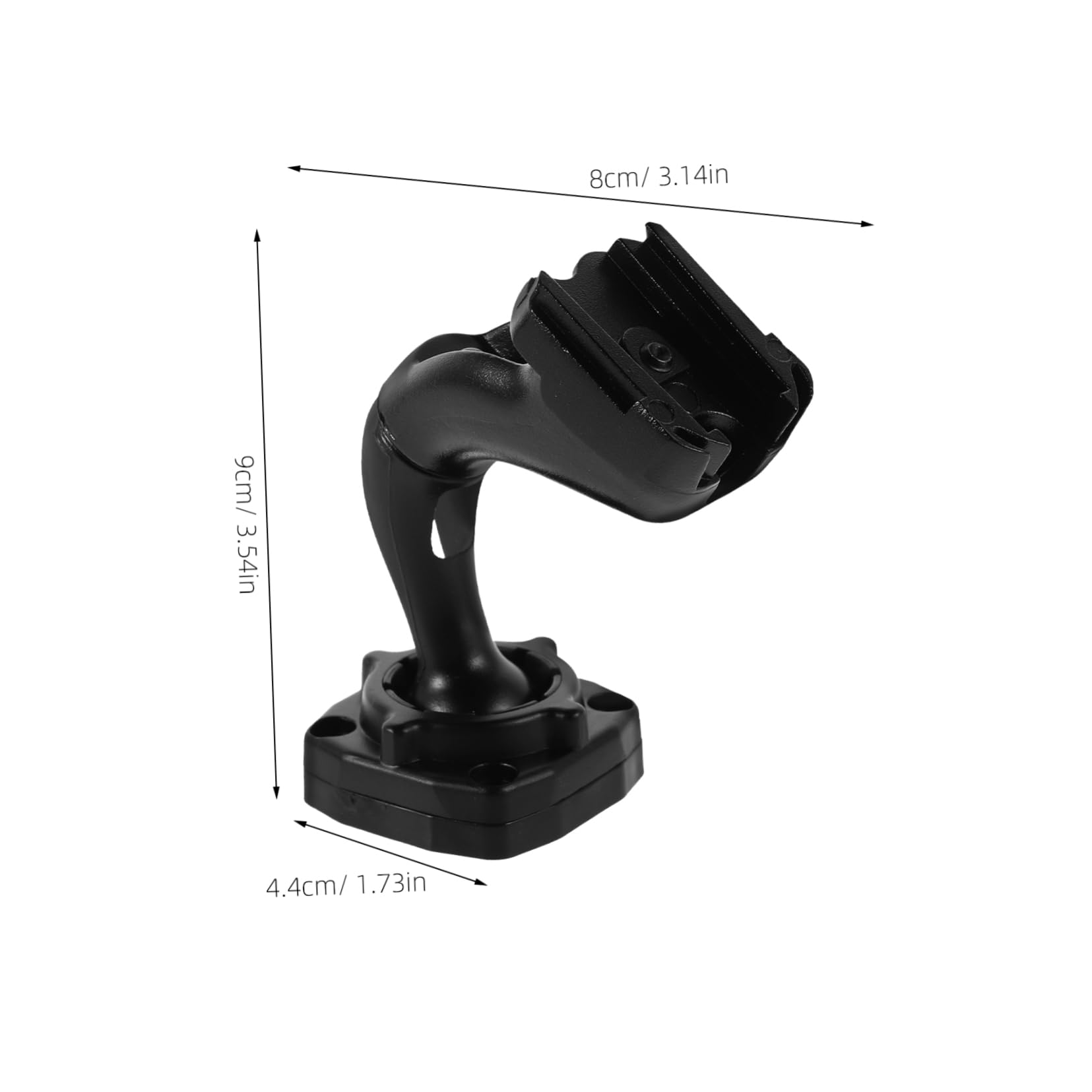 GANAZONO Zinc Alloy Car Dash Cam Mount Bracket Durable and Sturdy Holder for Dashboard Cameras Easy Installation and Setup for Car Driving Recorders Compatible with Models