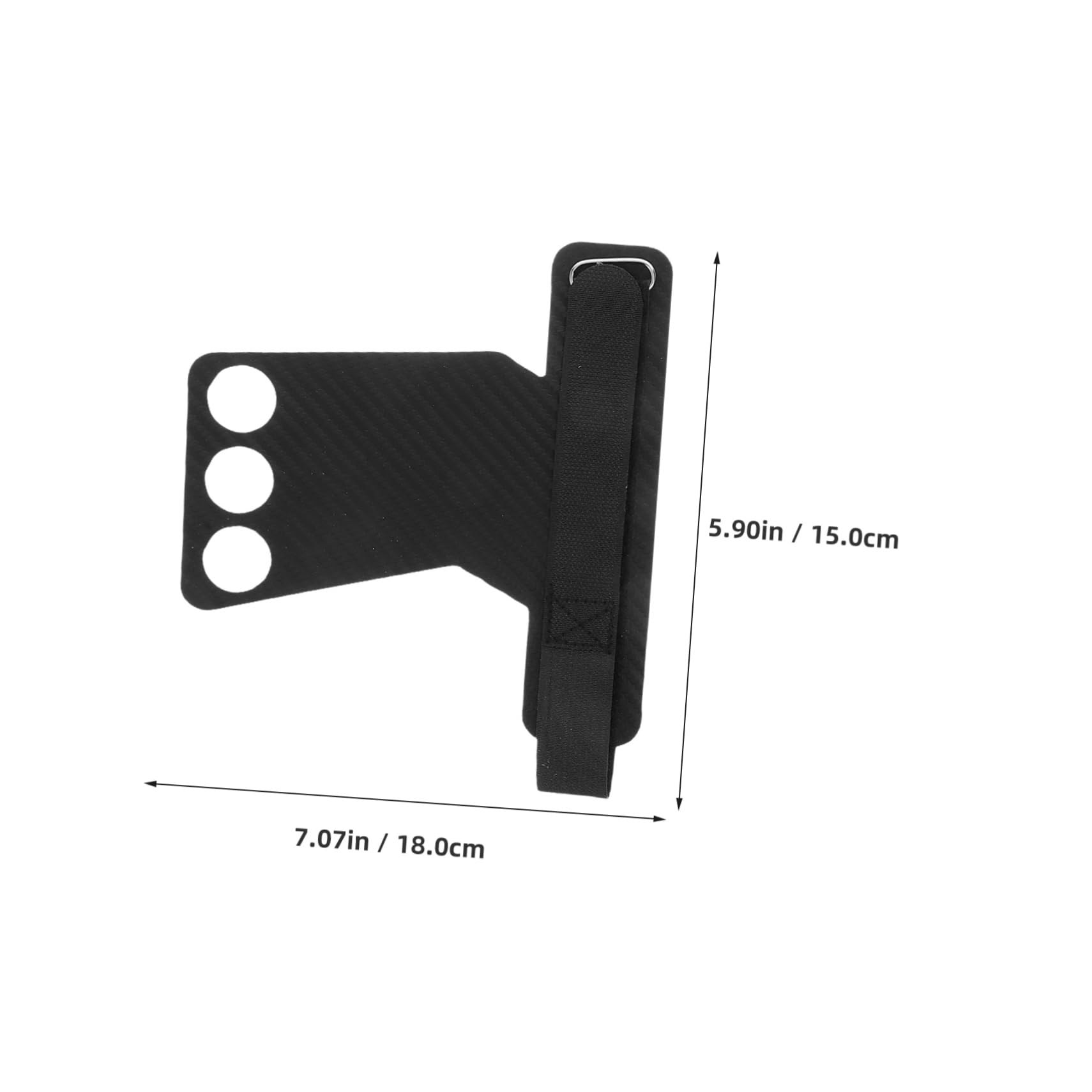 SUPVOX Adjustable Fitness Palm Guard Anti Slip Silicone Gym Hand Pads Gymnastics Mat Grip Pads for Weightlifting Palm Support