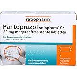 PANTOPRAZOL-ratiopharm SK 20 mg magensaftres.Tabl. 7 St Tabletten magensaftresistent