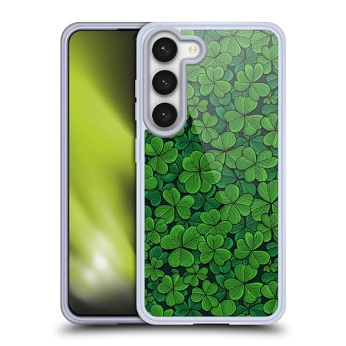 Funda de gel para Samsung Galaxy S23 5G con diseño de tréboles y frutas Katerina Kirilova