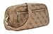 Imagen de GUESS bolso bandolera Power Play Camera Crossbody Latte Logo marrón claro