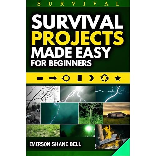 Survival Projects Made Easy for Beginners Audiolibro Por Emerson Shane Bell arte de portada