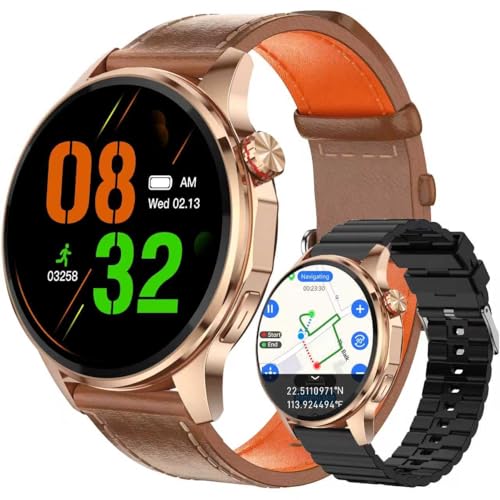 Smart Watch for Men with GPS and Fitness Tracking