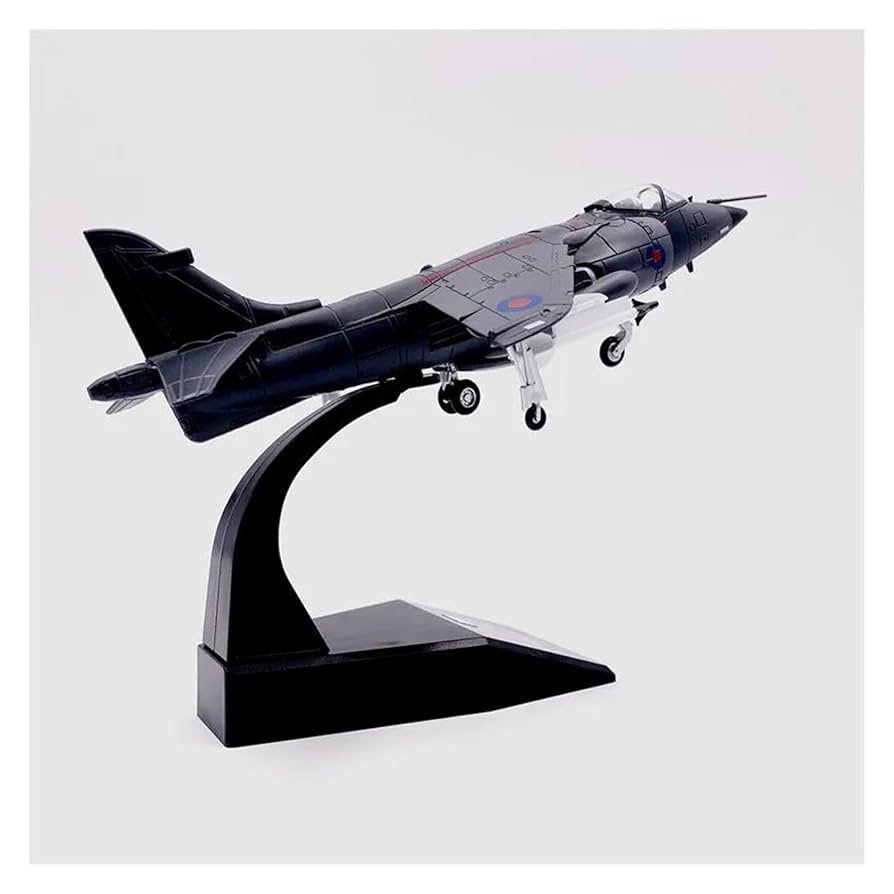 Amazon | 飛行機 模型 完成品 1 72 ハリアー離陸と着陸戦闘機