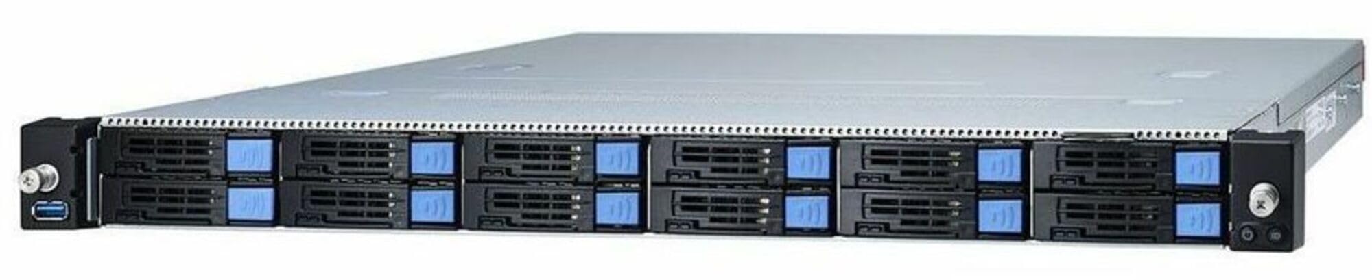 TYAN Cloud Storage, 1U1S AMD EPYC 7002/7003, 8 NVMe U.2 + 4 NVMe U.2/SATA, 16 DDR4 DIMM Slots, (1+1) RPSU - B8036G68AE12HR
