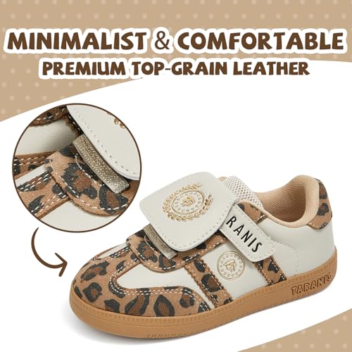 Boys Girls Court Shoes Leather Casual Low Top Skate Shoe Sneaker with Non-Slip Sole Walking Shoes Tennis Shoes for KidsCasual Trendy Sneaker3