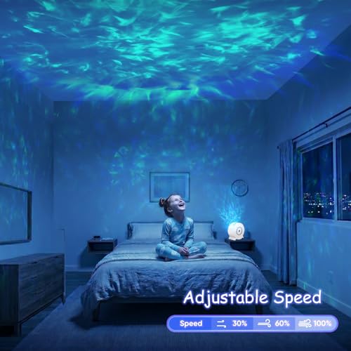 Image of Galaxy Projector for Bedroom, Galaxy Light Projector with 41 Lighting Modes, Starry Nebula Ceiling Night Light with Timer and Remote, Room Decor, for Christmas, Birthdays