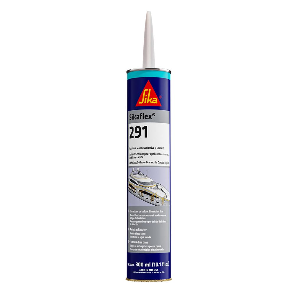 Sika Sikaflex 291 Fast Cure Adhesive Sealant 10.3oz(300ml) Cartridge... [90919]
