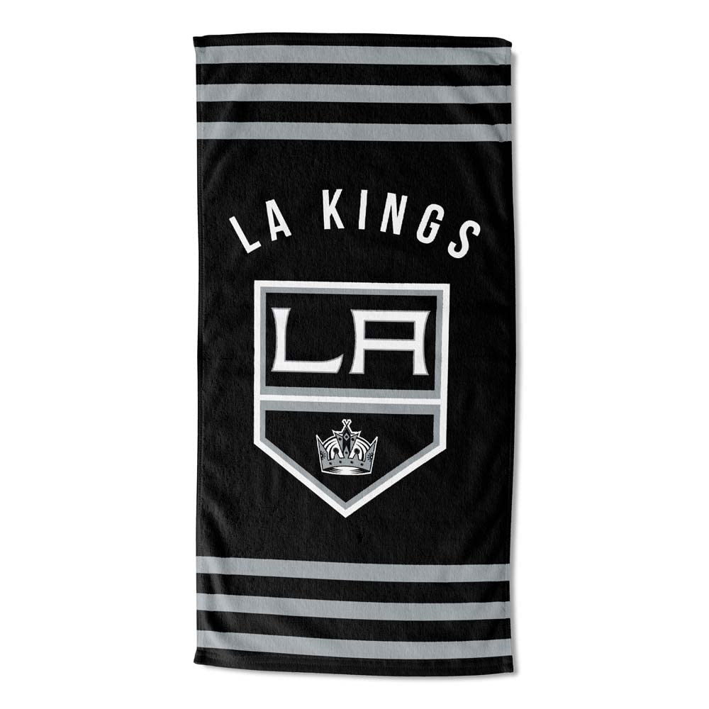 Northwest NHL 620 Kings Stripes Beach Towel