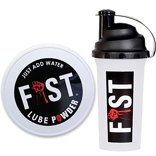 Poudre Fist Lube et Shaker - Pour gel de fisting - Jusqu'à 10 l