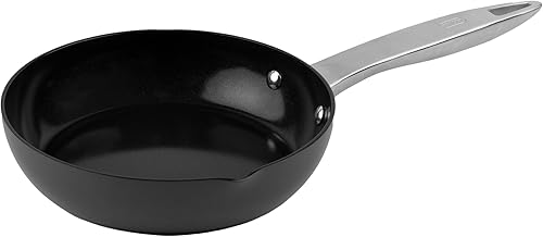 Vista 13 de Zyliss Ultimate Pro - Sartén antiadherente, anodizada dura con boquilla para verter, sartén antiadherente de acero inoxidable, resistente a