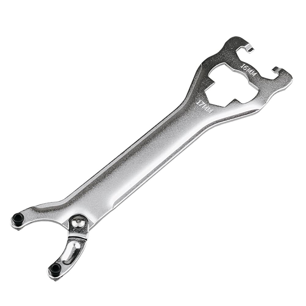 Elantoexis Bicycle Repair Wrench Road Bike Bottom Bracket Wrench Pedal Spanner Tool 16/17mm Bicycle Repair Tool Accessories - Image 2