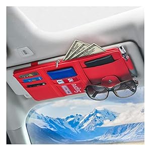 Car Sun Visor Organizer, Leather St...