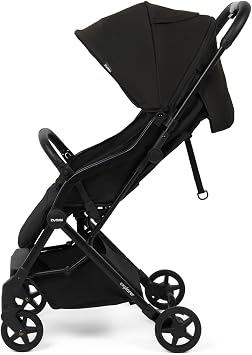 Explorer Compact Stroller, Lightweight Everyday Buggy only 6.7kg, One Hand Fold, from Birth up to 3 Years (15kg), Noir