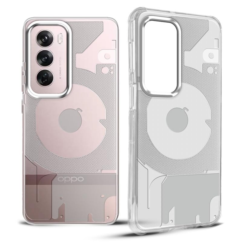 Mr. Case Soft Transparent Hybrid Slim Fit Frosted Matte Silicone TPU Back Cover for Oppo Reno 12 Pro 5G - Clear (B0DBHZS2KY) Amazon Price History, Amazon Price Tracker